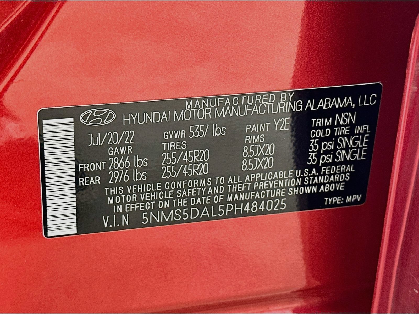 Used 2023 Hyundai Santa Fe Calligraphy AWD/4WD image 47