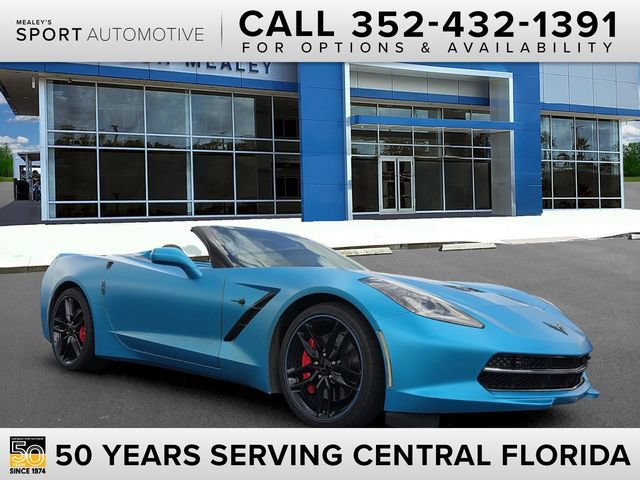 Certified 2019 Chevrolet Corvette Stingray Convertible Z51 2LT
