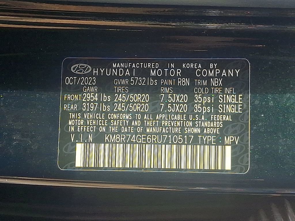 Used 2024 Hyundai Palisade Calligraphy image 28
