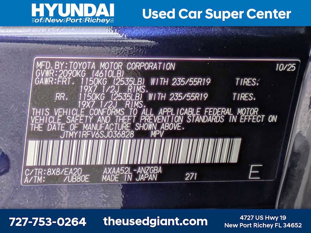 Used 2025 Toyota RAV4 Limited w/ Advanced Technology Package image 45