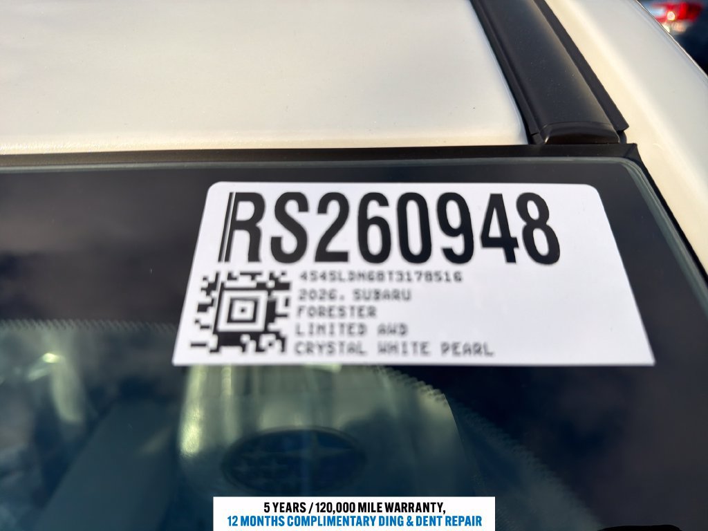 New 2026 Subaru Forester Limited AWD/4WD image 12