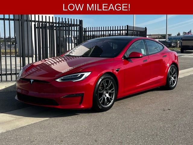 Used 2021 Tesla Model S Plaid AWD/4WD image 1