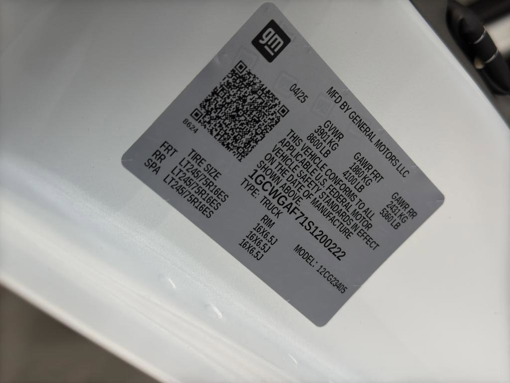 New 2025 Chevrolet Express 2500 image 58