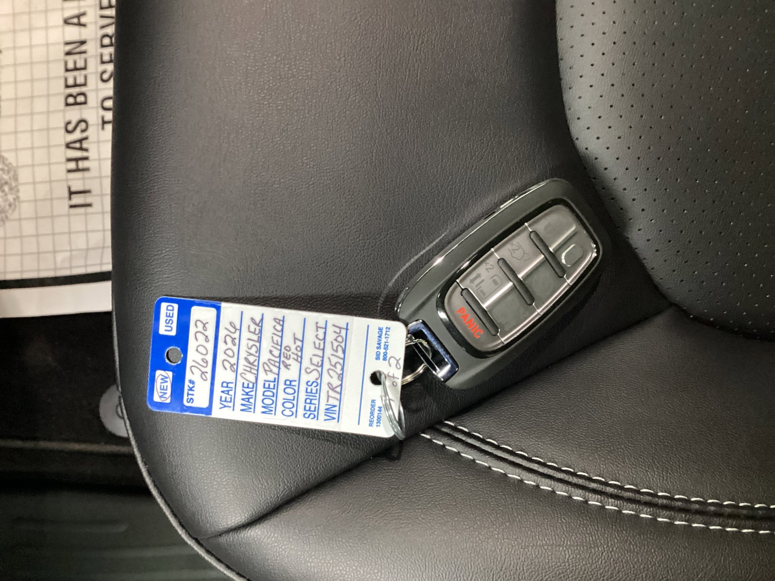 New 2026 Chrysler Pacifica Select FWD image 36