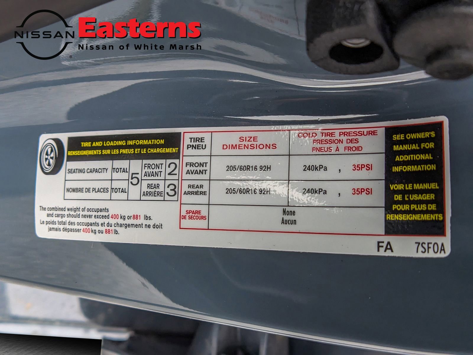 New 2026 Nissan Sentra SV w/ Floor Mat Package FWD image 28