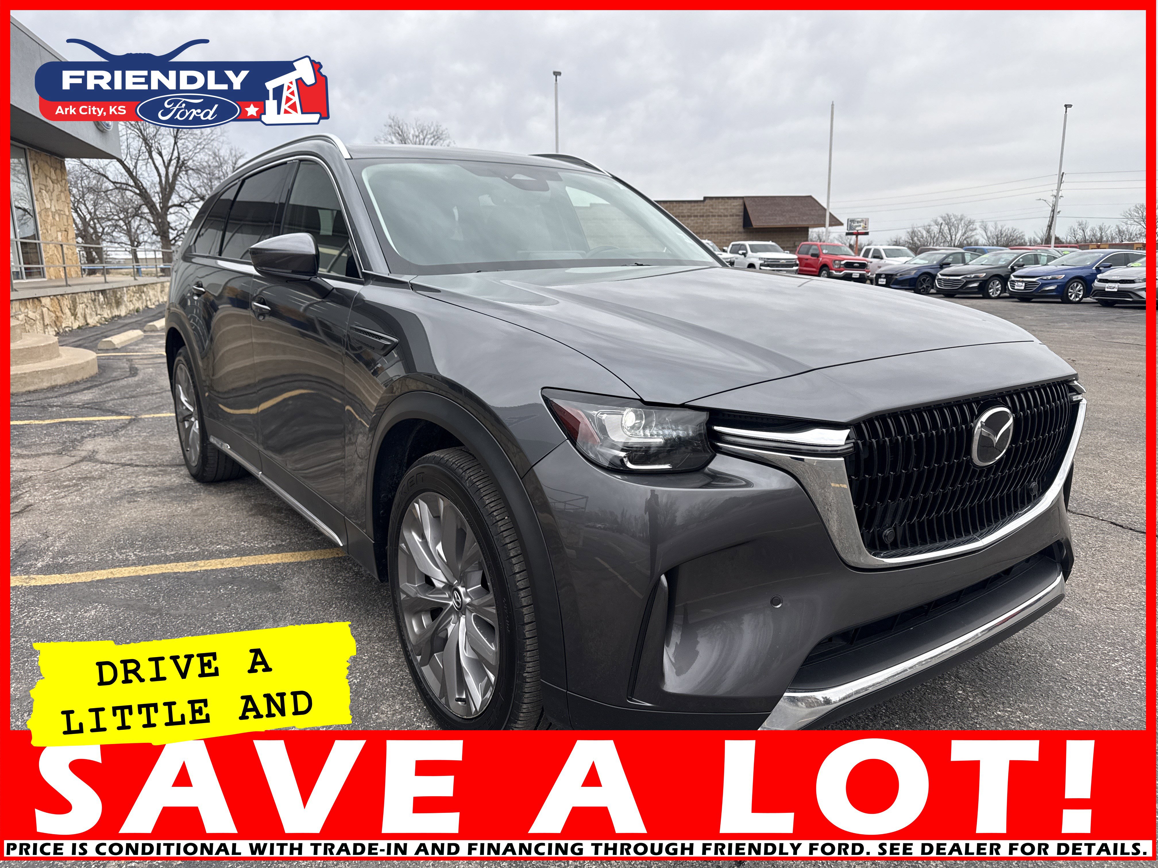 Used 2024 MAZDA CX-90 3.3 Turbo w/ Premium Package image 3