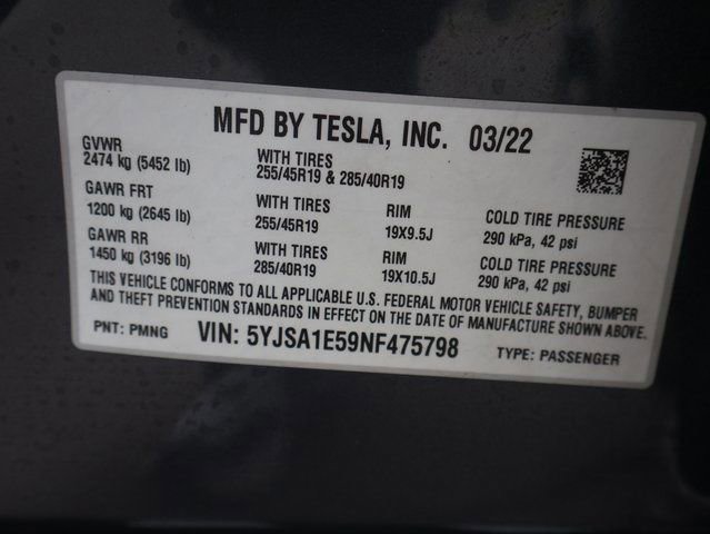 Used 2022 Tesla Model S AWD/4WD image 32