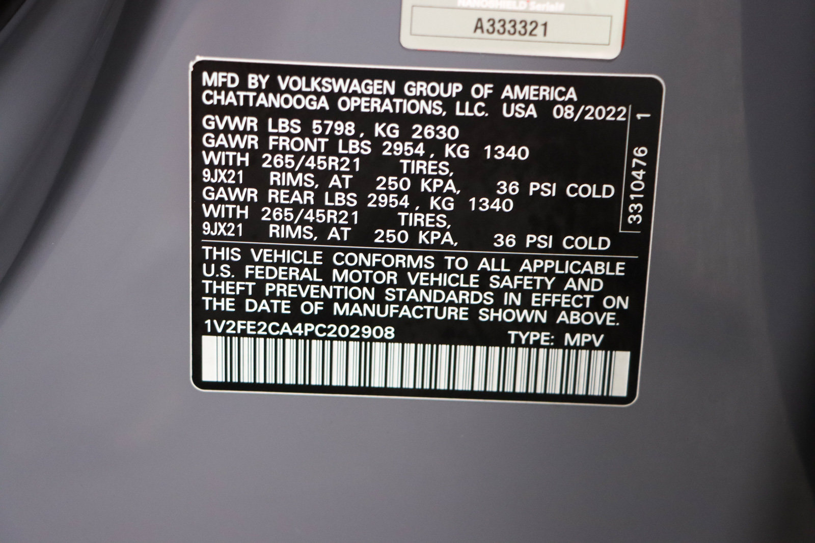 Used 2023 Volkswagen Atlas Cross Sport SEL Premium R-Line AWD/4WD image 35