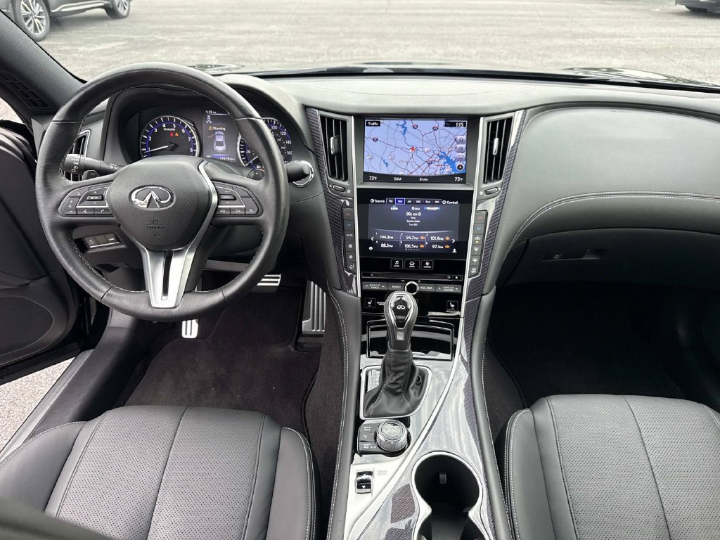 Used 2018 INFINITI Q60 Red Sport 400 w/ Sensory Package 3.0T Sport AWD/4WD image 2