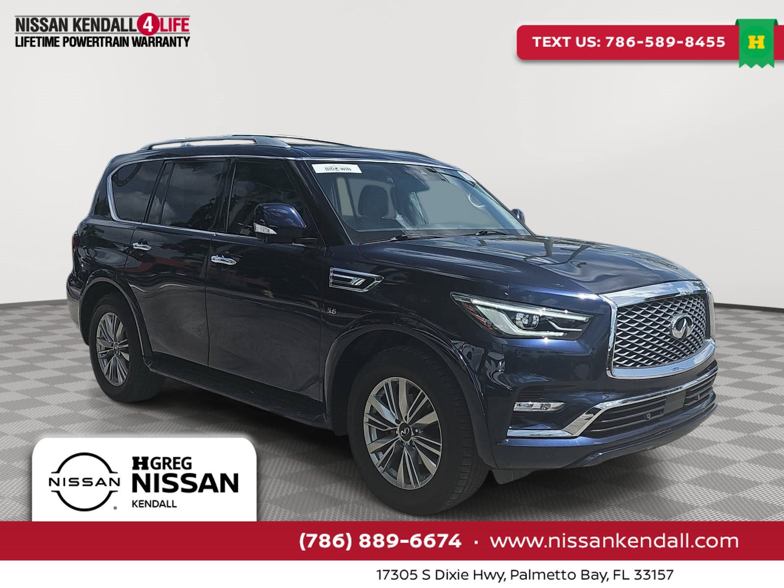 Used 2019 INFINITI QX80 Luxe w/ Proassist Package