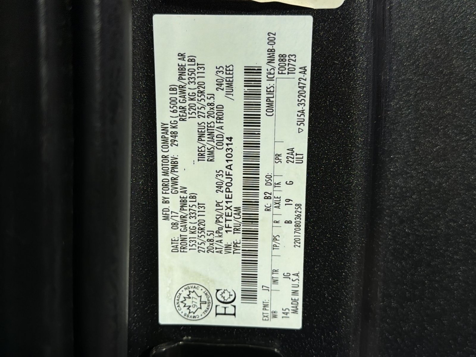 Used 2018 Ford F150 XL w/ Equipment Group 101A Mid AWD/4WD image 35