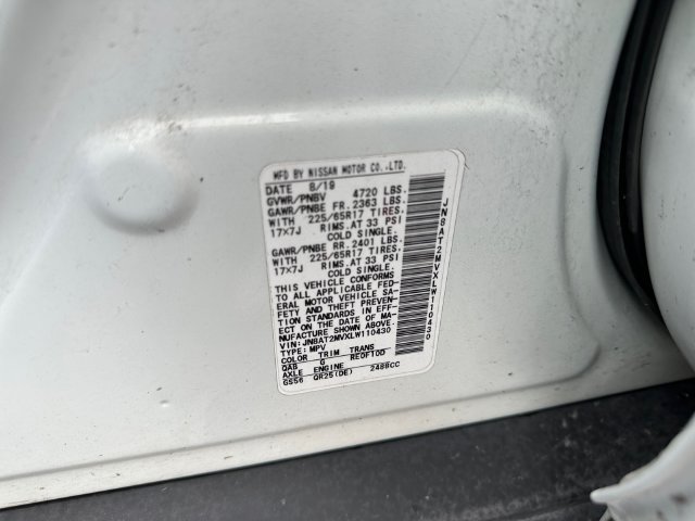 Used 2020 Nissan Rogue SV AWD/4WD image 27
