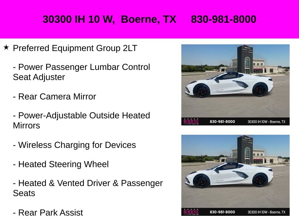 Used 2022 Chevrolet Corvette Stingray Preferred Cpe w/ Z51 Performance Package RWD image 17