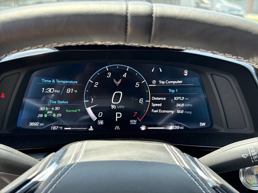 Used 2025 Chevrolet Corvette Stingray Preferred Conv w/ Battery Protection Package RWD image 23