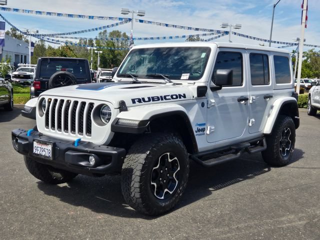 Used 2021 Jeep Wrangler Unlimited Rubicon 4xe w/ Steel Bumper Group AWD/4WD image 8