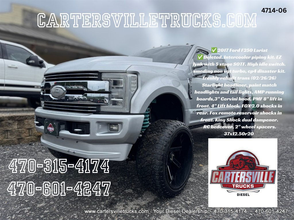 Used 2017 Ford F250 Lariat w/ Chrome Package