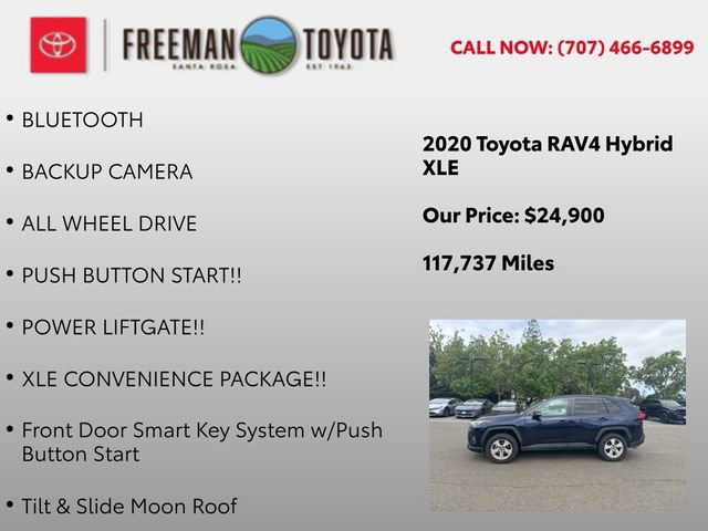 Used 2020 Toyota RAV4 XLE w/ Convenience Package AWD/4WD image 9