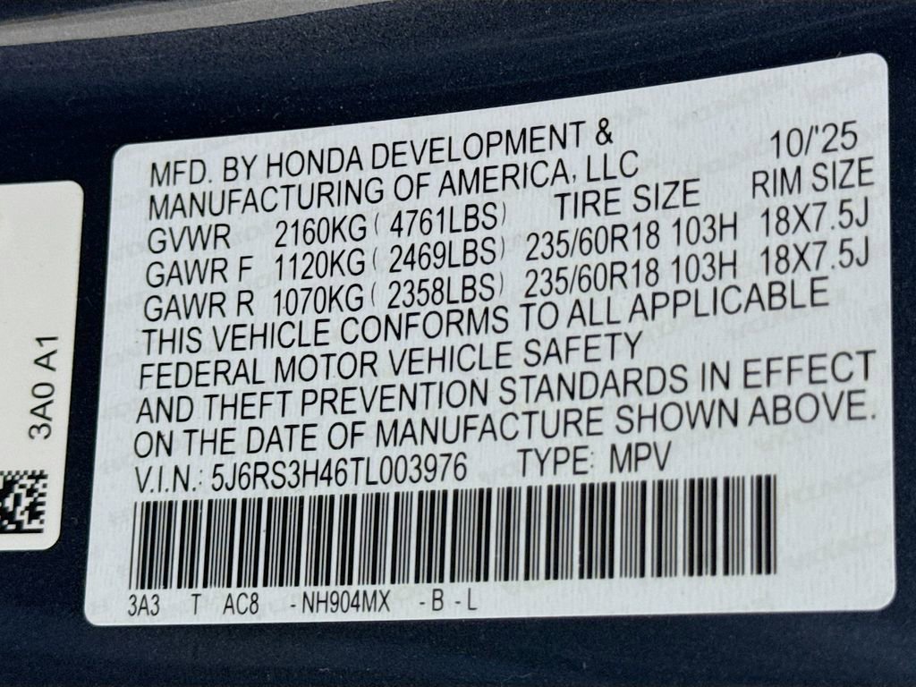 New 2026 Honda CR-V EX image 32