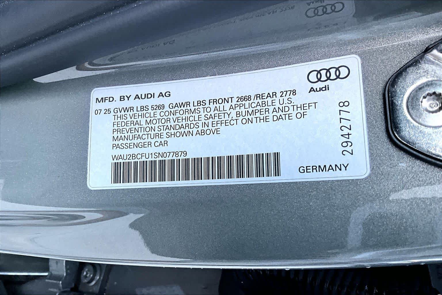 Certified 2025 Audi A5 2.0T Premium AWD/4WD image 34