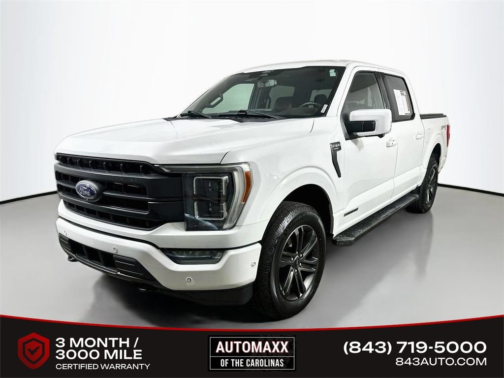 Used 2021 Ford F150 Lariat w/ Equipment Group 502A High AWD/4WD video 1