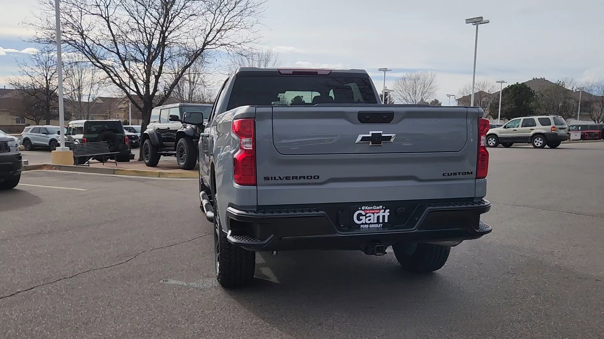 Used 2024 Chevrolet Silverado 1500 Custom Trail Boss w/ Turbomax Blackout Package image 12