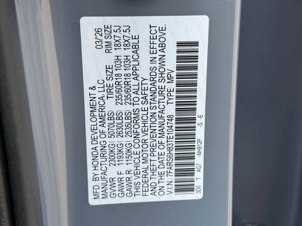 Certified 2026 Honda CR-V Sport-L image 30