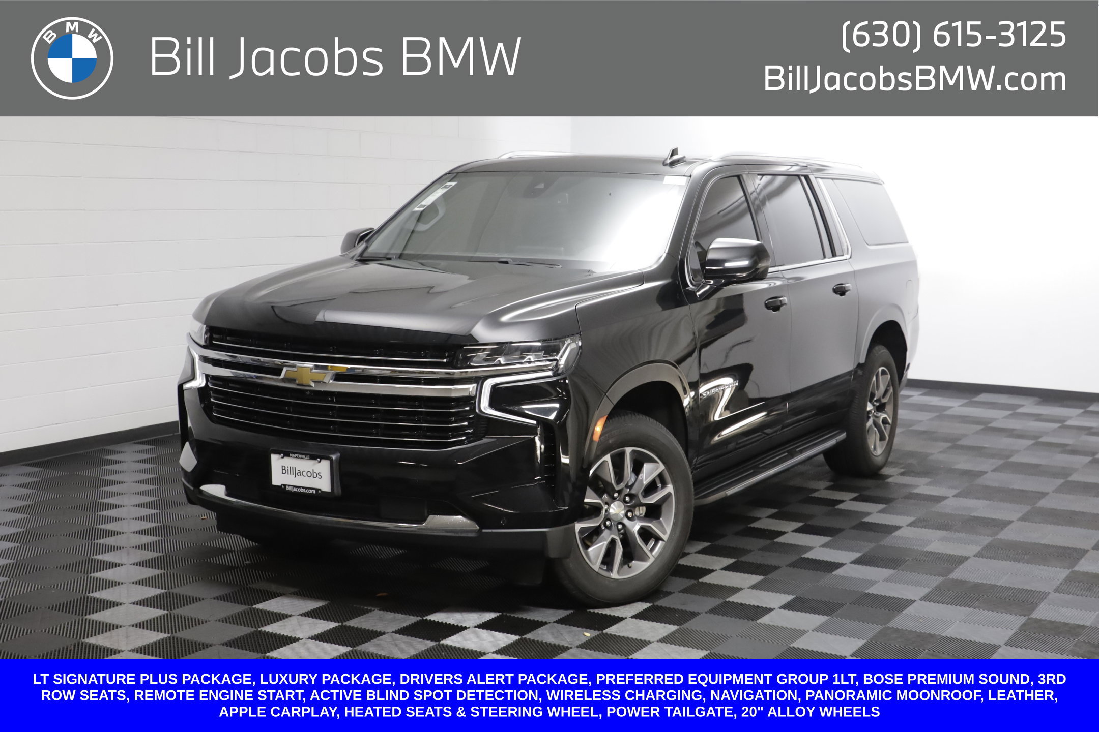 Used 2022 Chevrolet Suburban LT w/ LT Signature Plus Package