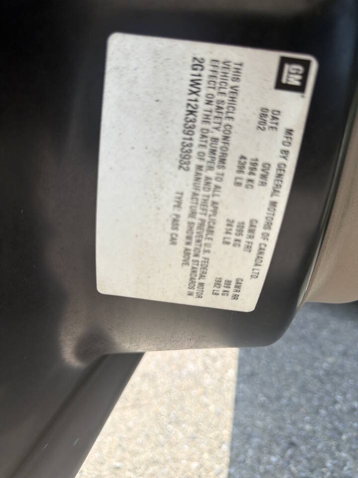 Used 2003 Chevrolet Monte Carlo SS w/ Preferred Equipment Group FWD image 24