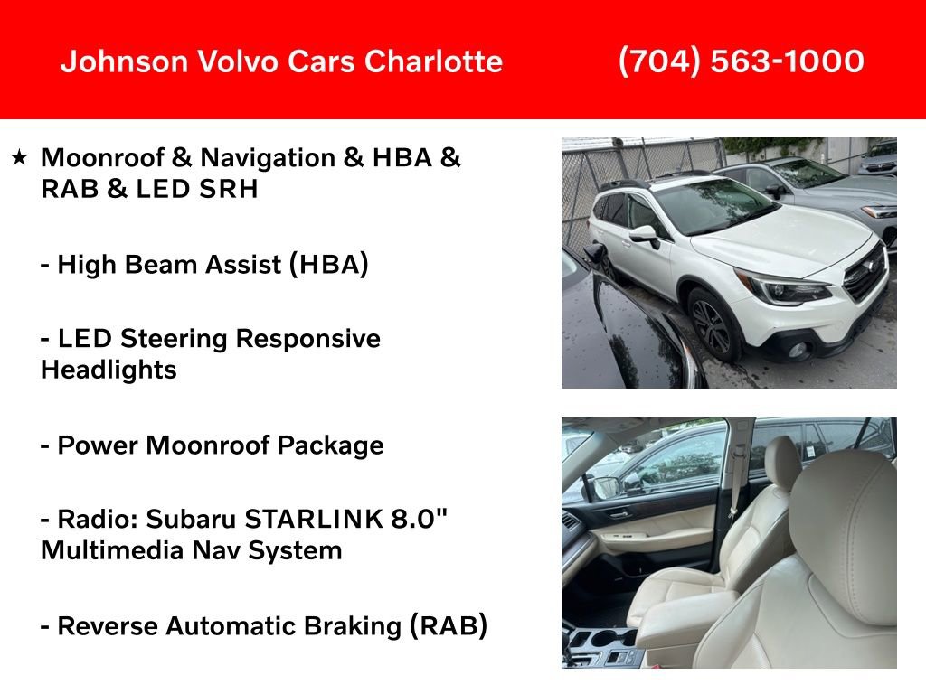 Used 2019 Subaru Outback 2.5i Limited AWD/4WD image 3
