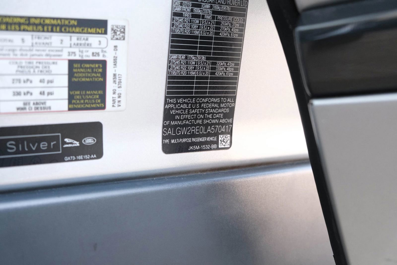 Used 2020 Land Rover Range Rover SV Autobiography Dynamic image 52