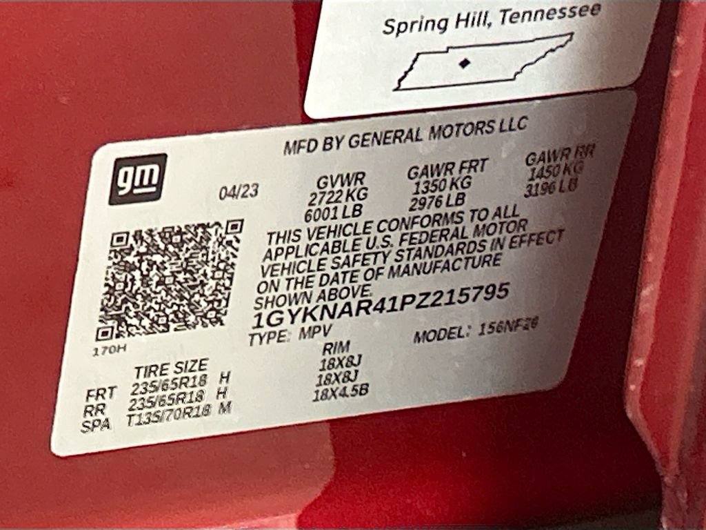 Used 2023 Cadillac XT5 Luxury w/ LPO, Floor Liner Package FWD image 30