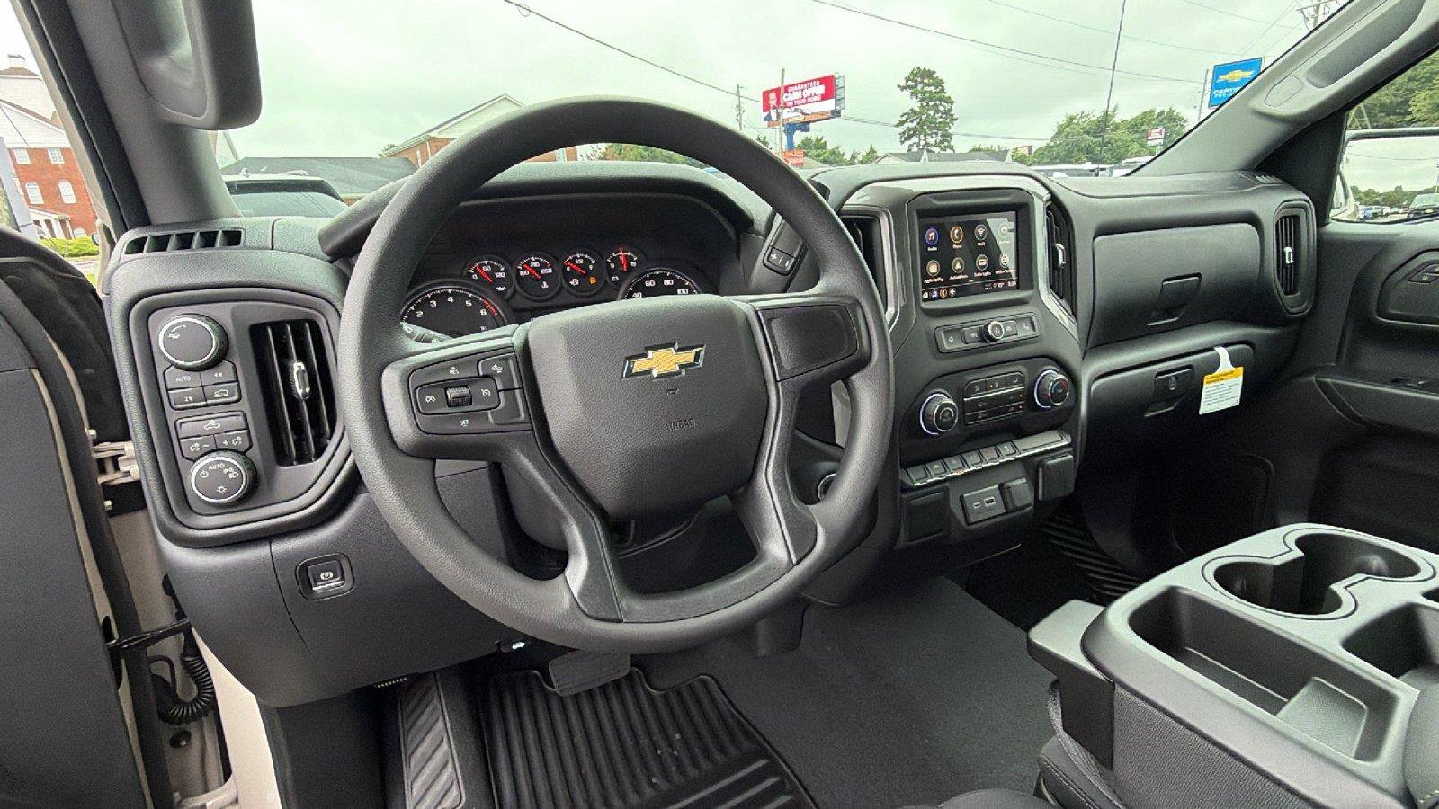 New 2026 Chevrolet Silverado 1500 Custom w/ Turbomax Blackout Package AWD/4WD image 3