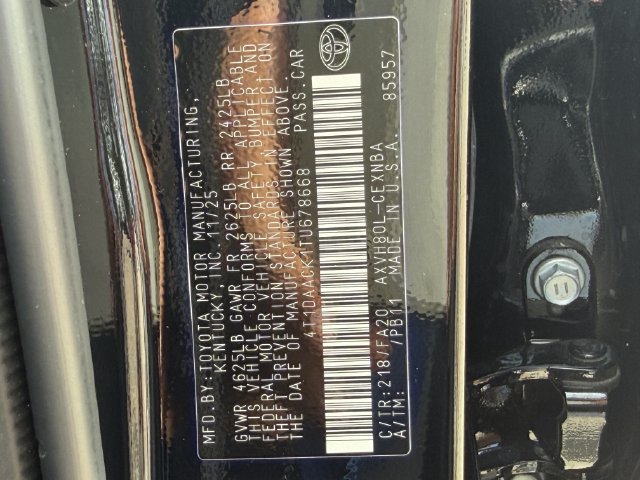 Used 2026 Toyota Camry LE FWD image 27