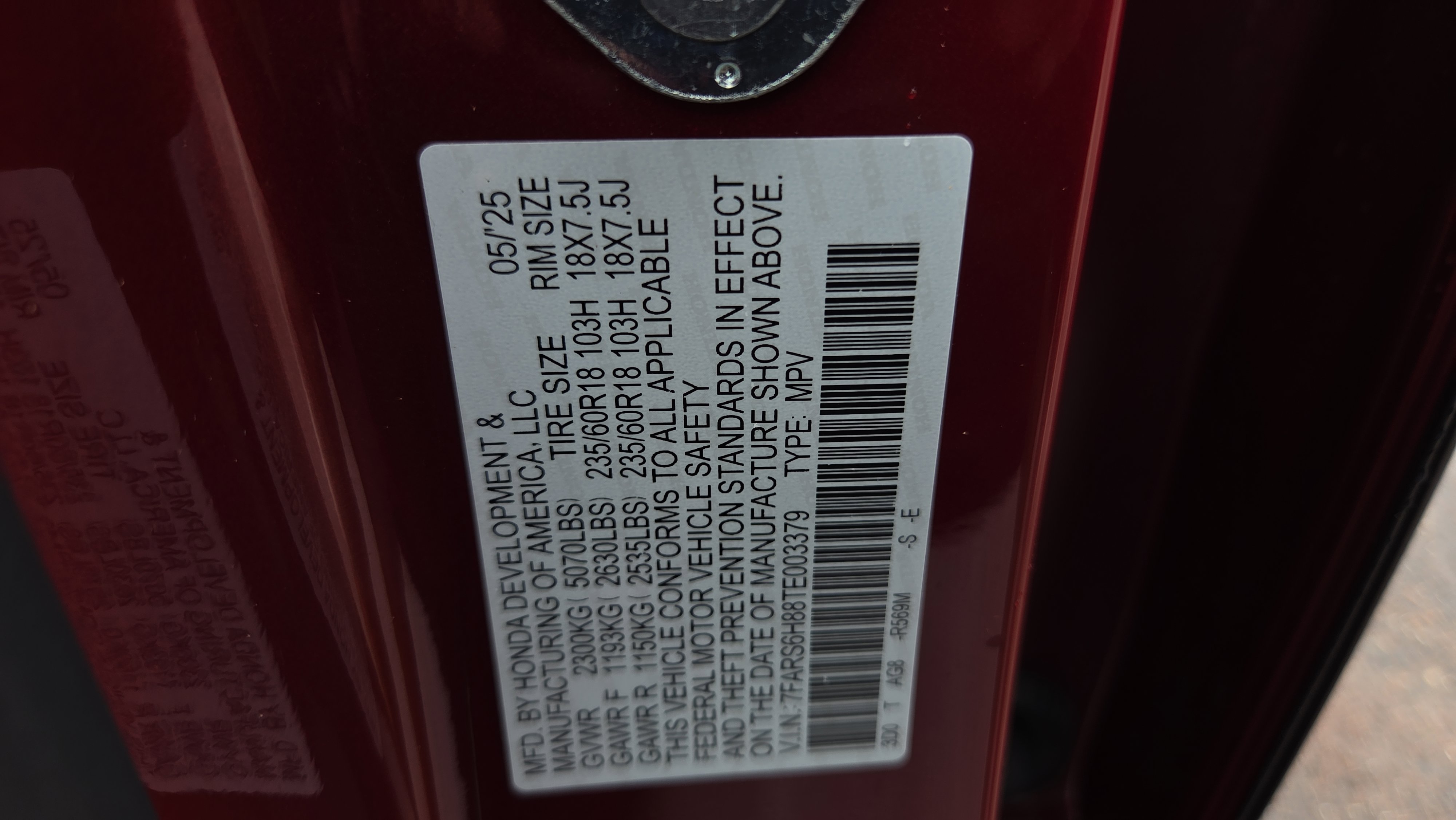 Certified 2026 Honda CR-V Sport-L image 27