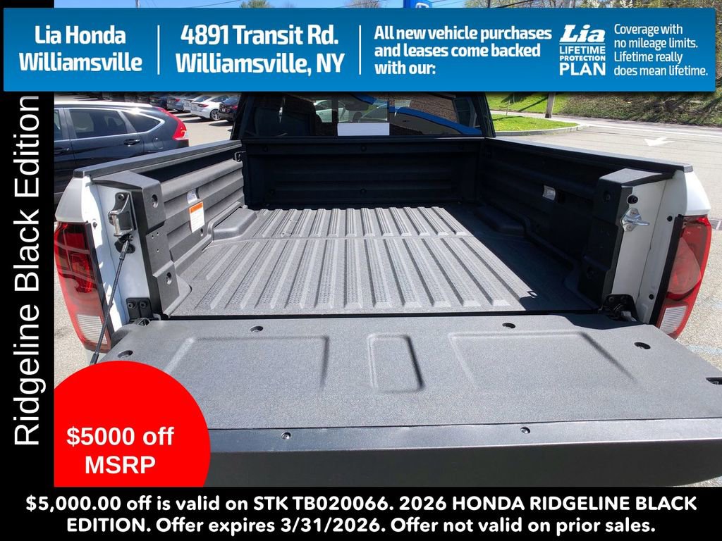 New 2026 Honda Ridgeline Black Edition image 11