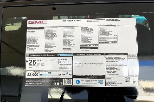 New 2026 GMC Terrain AT4 w/ Convenience Package III image 14