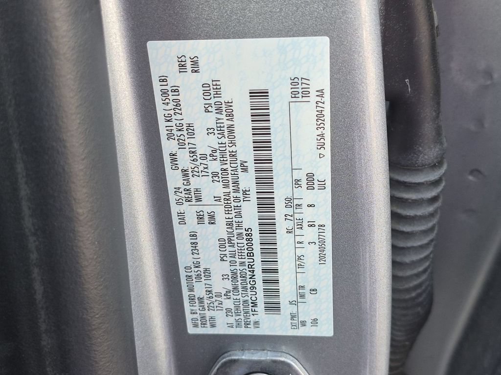 Used 2024 Ford Escape Active AWD/4WD image 34