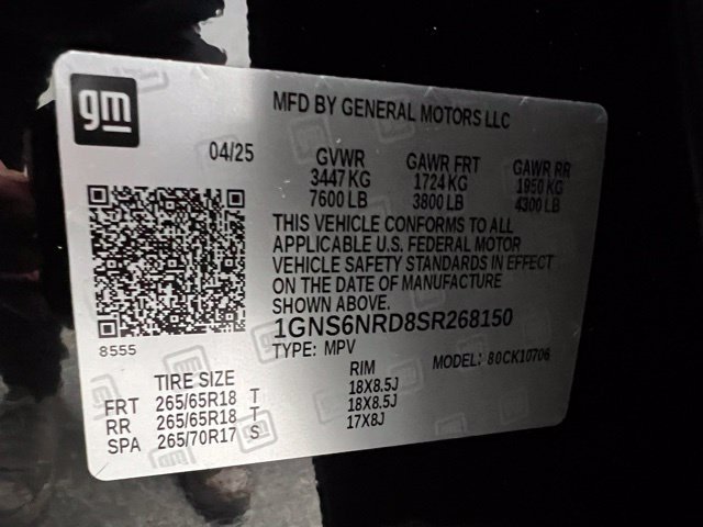 Used 2025 Chevrolet Tahoe LT AWD/4WD image 53