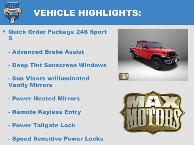 New 2024 Jeep Gladiator Sport image 5