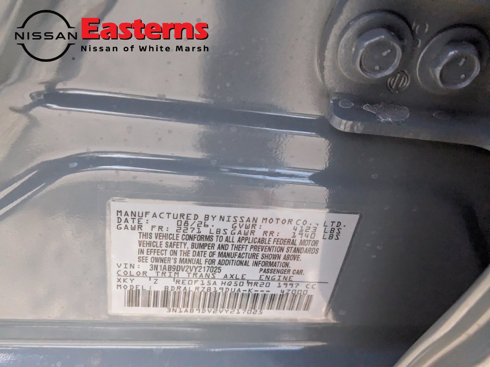 New 2027 Nissan Sentra SR FWD image 29