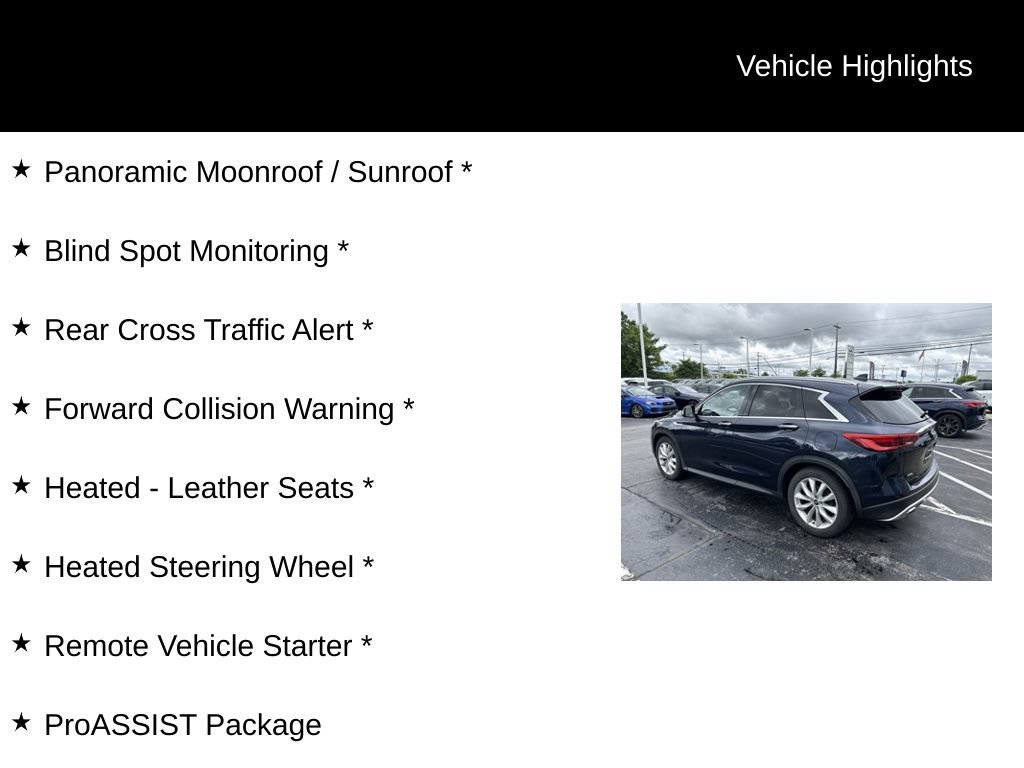 Used 2019 INFINITI QX50 Essential w/ Premium Heat Package AWD/4WD image 11