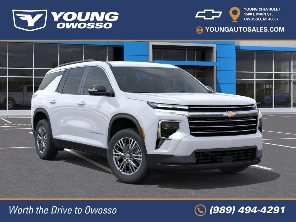 New 2026 Chevrolet Traverse LT w/ LPO, Floor Liner Package FWD image 7
