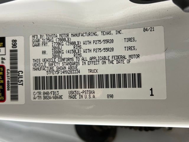 Used 2021 Toyota Tundra SR5 image 18