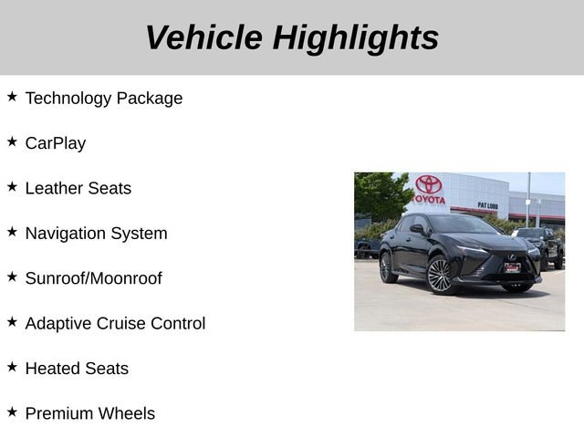 Used 2024 Lexus RZ 300e Premium image 5