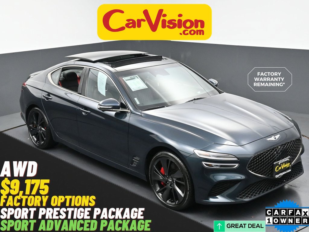 Used 2023 Genesis G70 3.3T w/ Sport Prestige Package