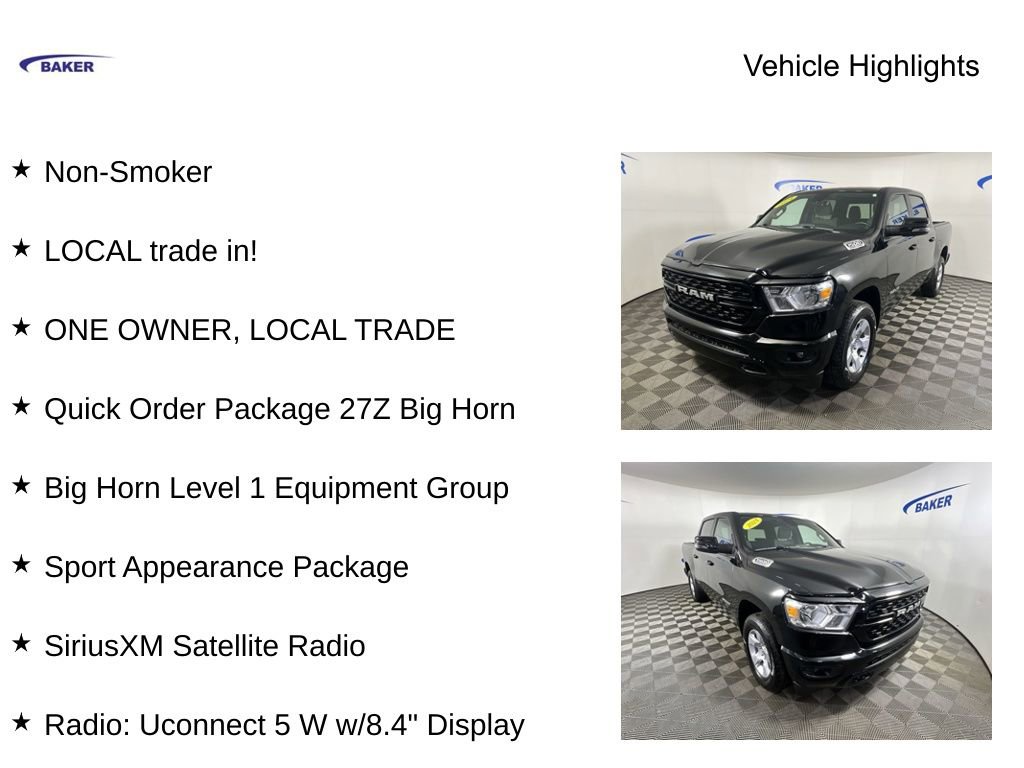 Used 2024 RAM 1500 Big Horn AWD/4WD image 4