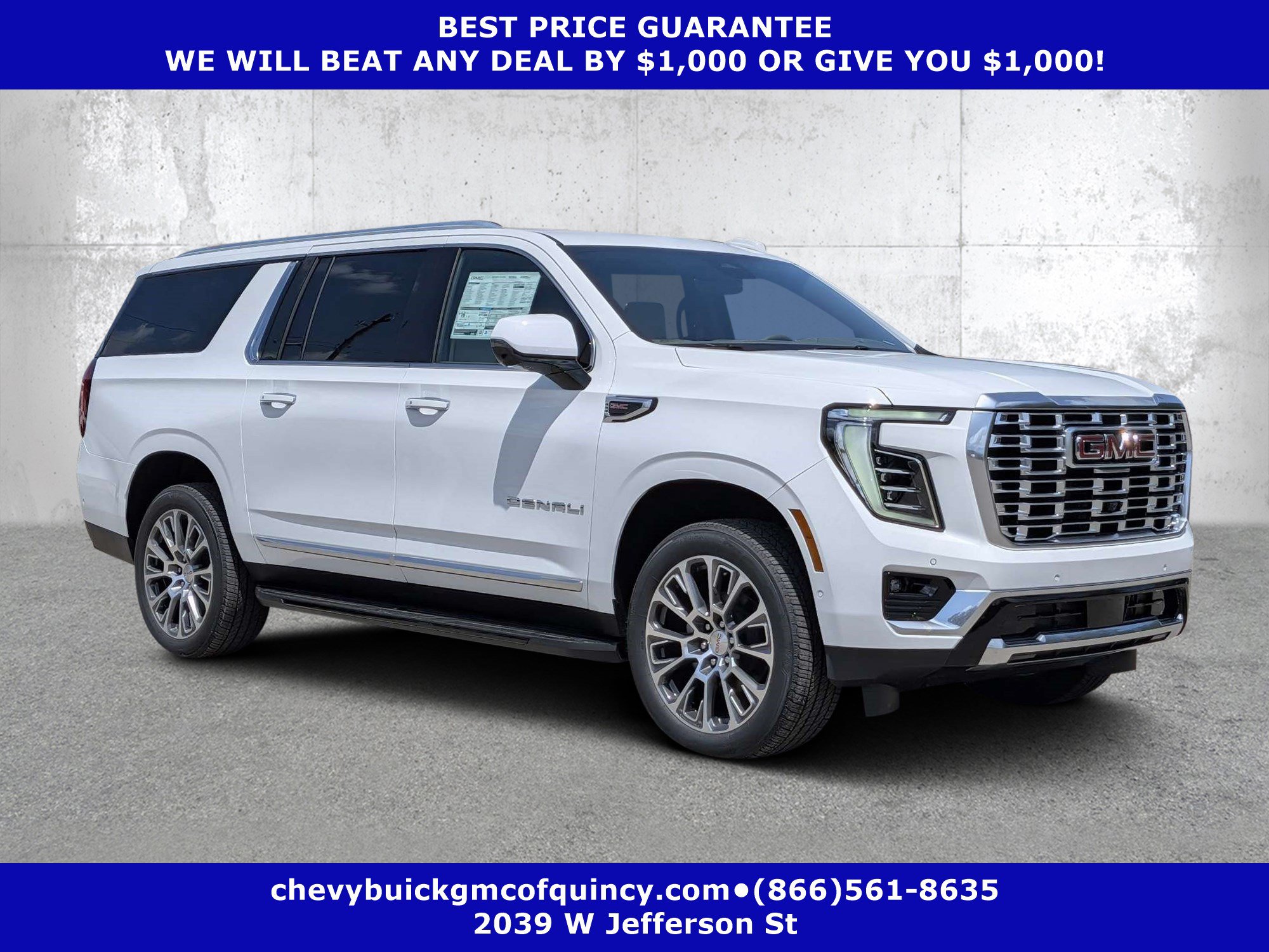 New 2026 GMC Yukon XL Denali w/ Advanced Technology Package