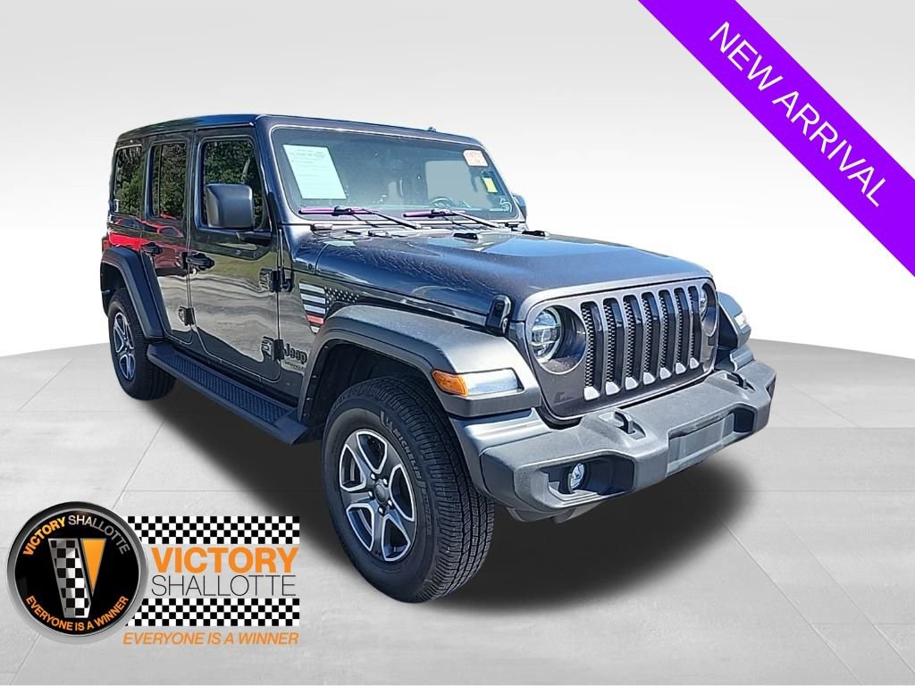 Certified 2022 Jeep Wrangler Unlimited Sport w/ Sun And Sound Package