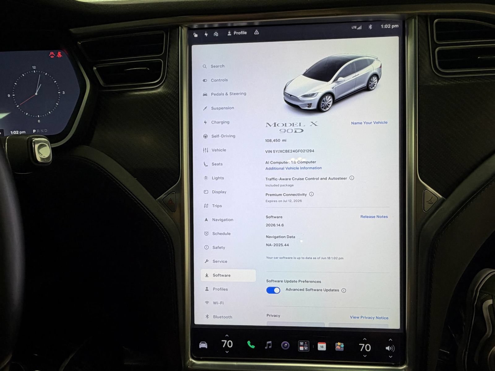 Used 2016 Tesla Model X 75D AWD/4WD image 26