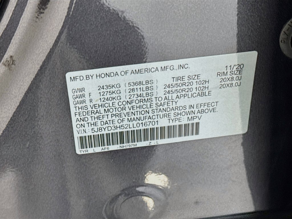 Used 2020 Acura MDX w/ Technology Package FWD image 35